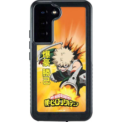 My Hero Academia Katsuki Bakugo Season 4 Galaxy S24 Plus Waterproof Case